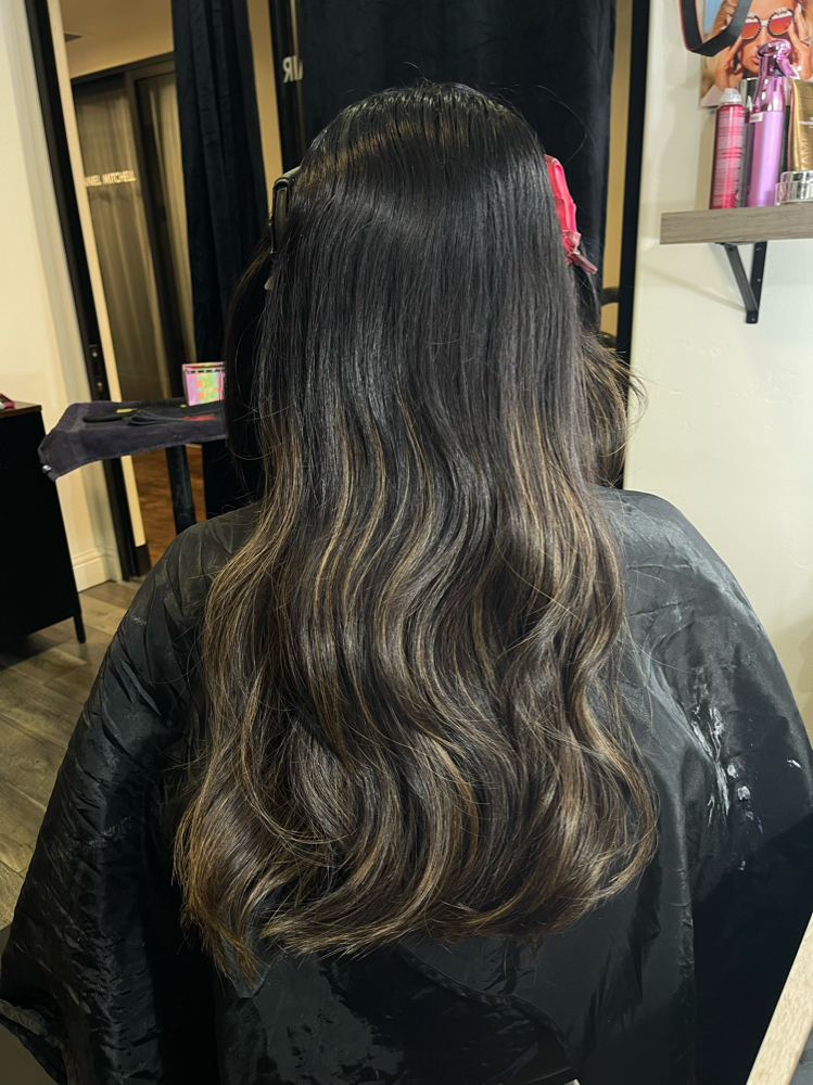 Custom Brunette + Color Touch Up