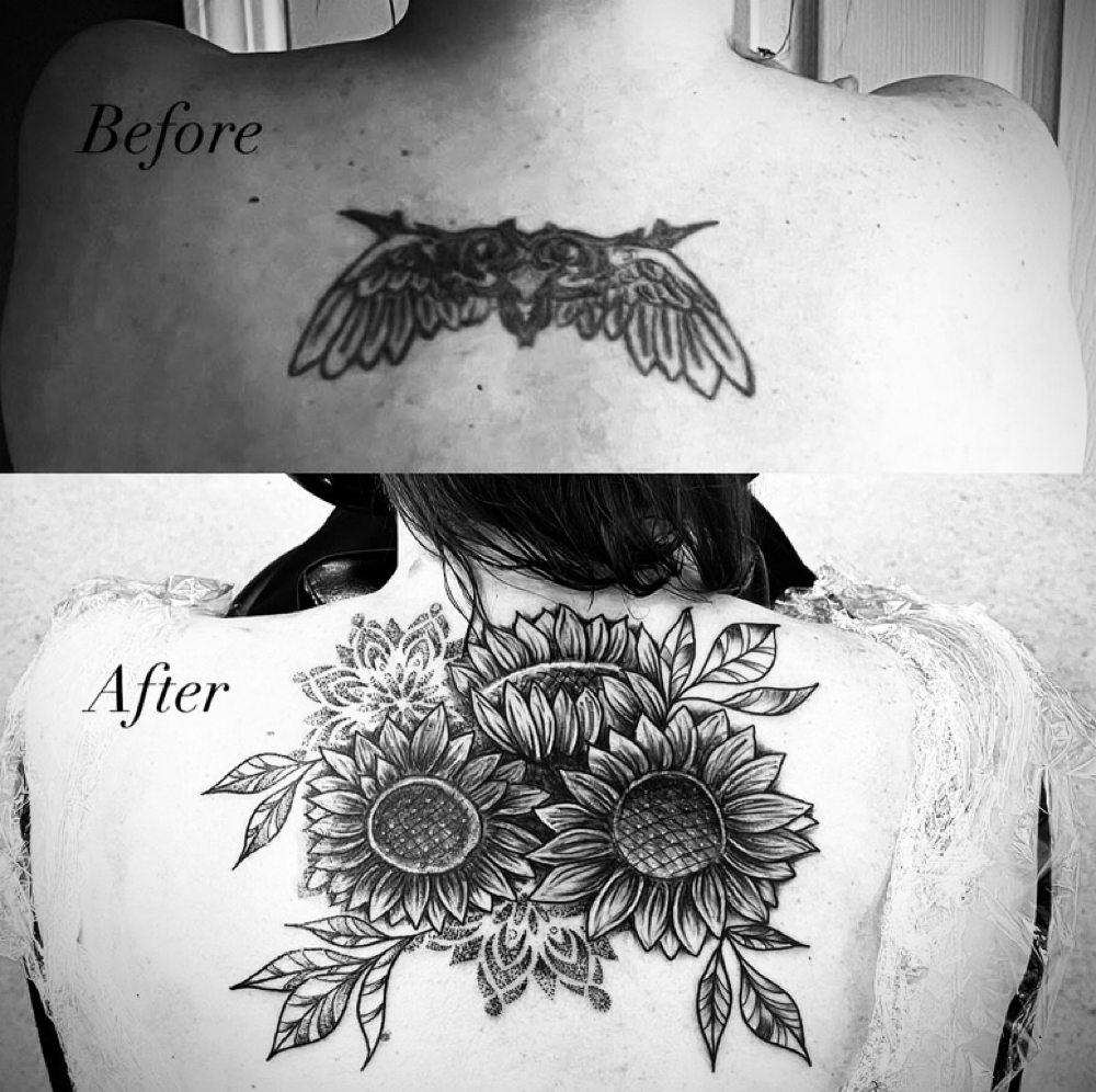 Cover Ups at Selena Maria Tattoos in Greece, NY