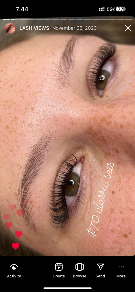 Classic Lash Extentions