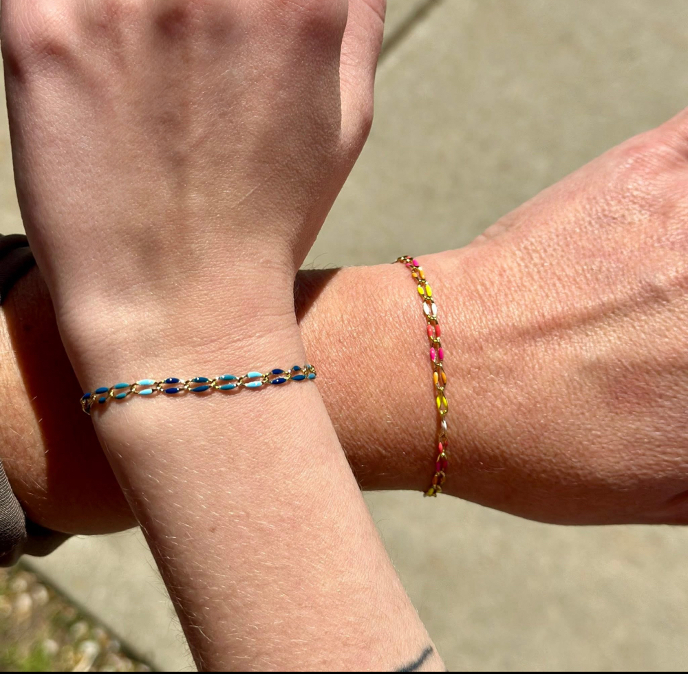 Enamel/ PVD Bracelet at The Polished Effect in Glens Falls, NY