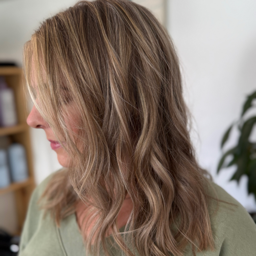 Trad. Highlight + Root Color + Cut at Dani Gonz Hair Artistry in Colorado Springs, CO