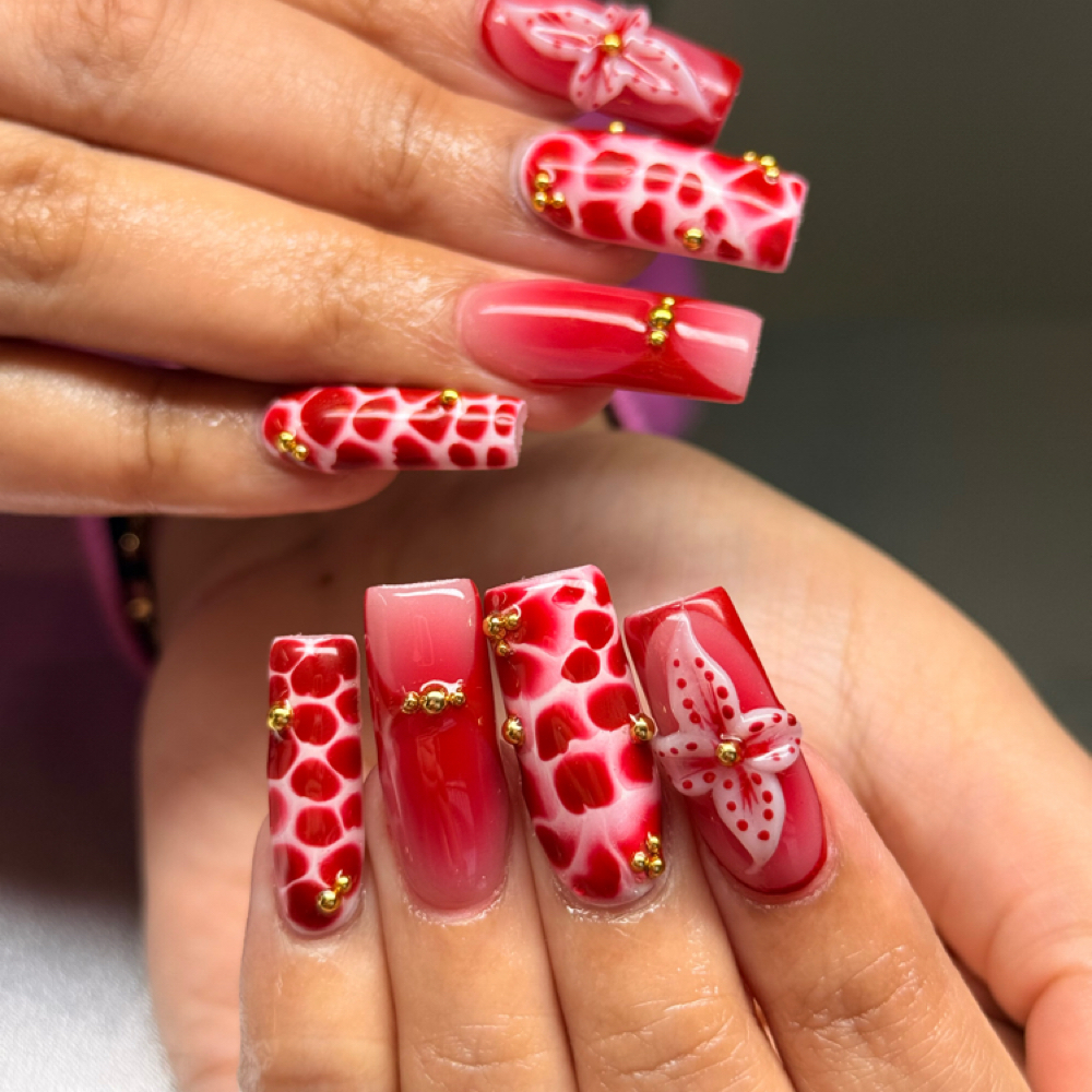Freestyle Acrylic Set at Keke’s Klawz in Columbus, OH