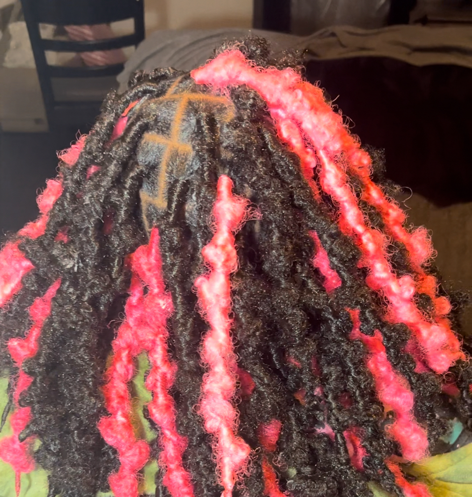 FlutterflyLocs (short) at MonarchFlair in Fort Wayne, IN