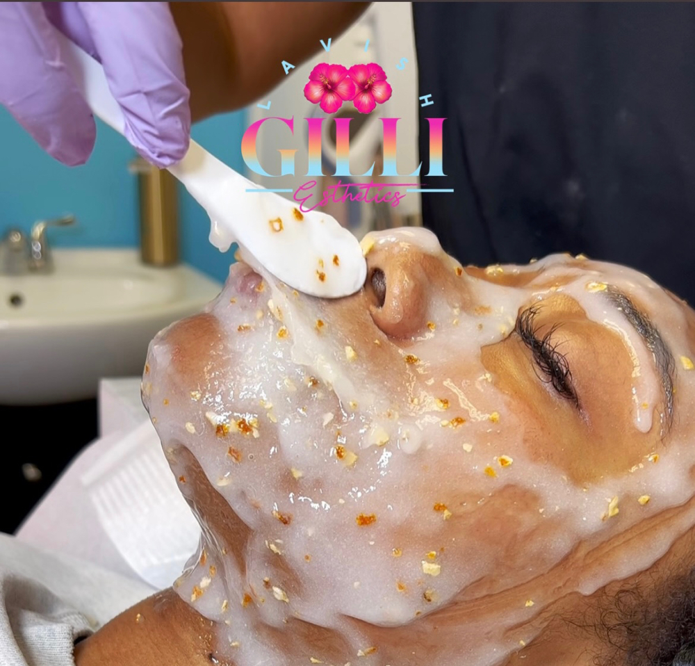 Full Face Wax + Luxe Treatment