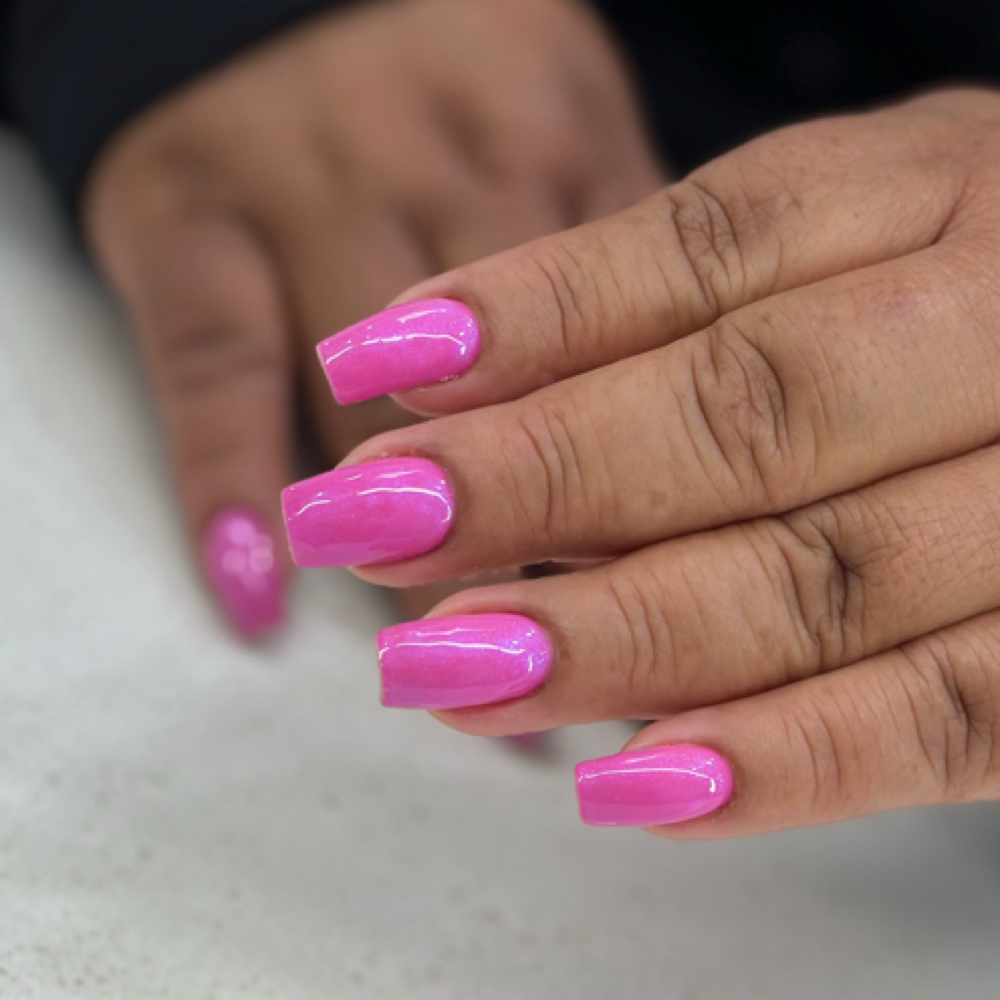 FULL SET SHORT SIZE 1-2 at Nails Kim in Fontana, CA