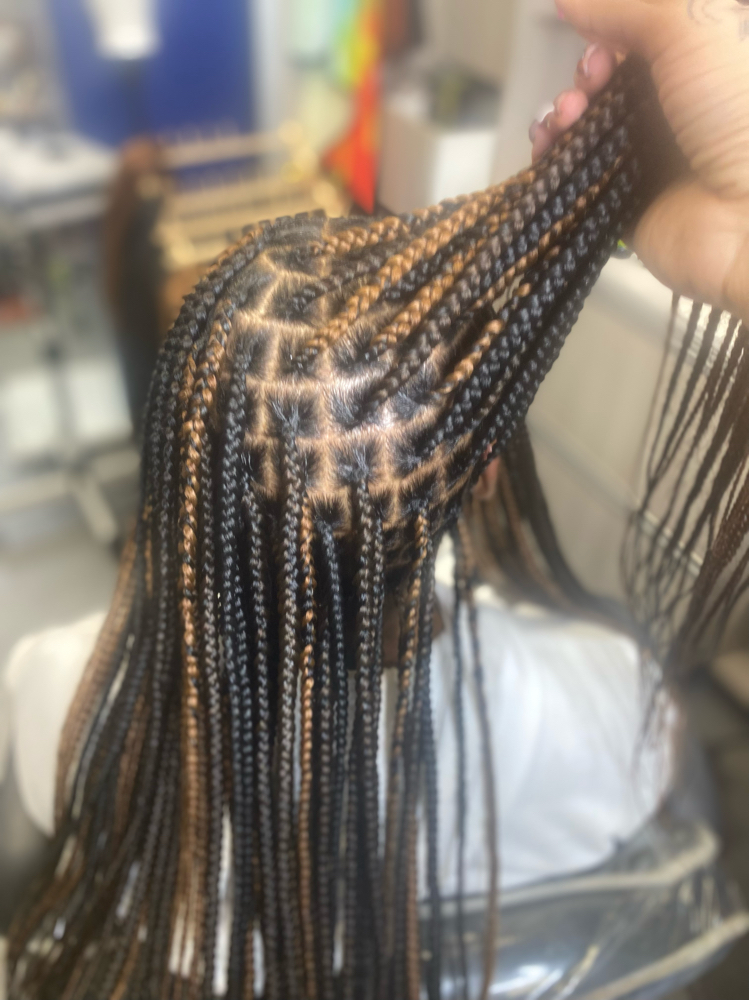 Small Knotless Braids