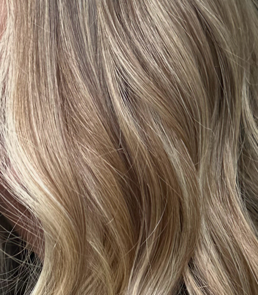 partial foil/balayage at BLOOM STUDIO in East Providence, RI