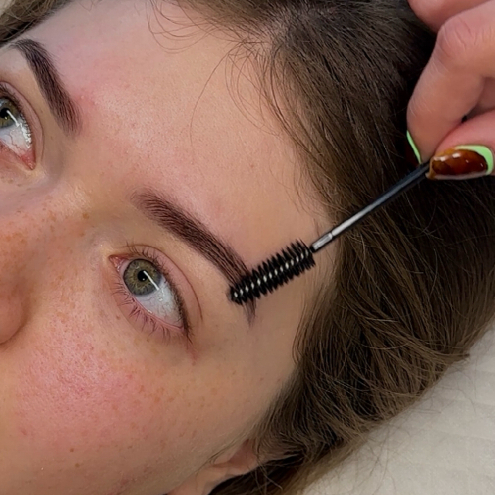 Brow tint + wax at Shea Aesthetics in Green Valley, AZ