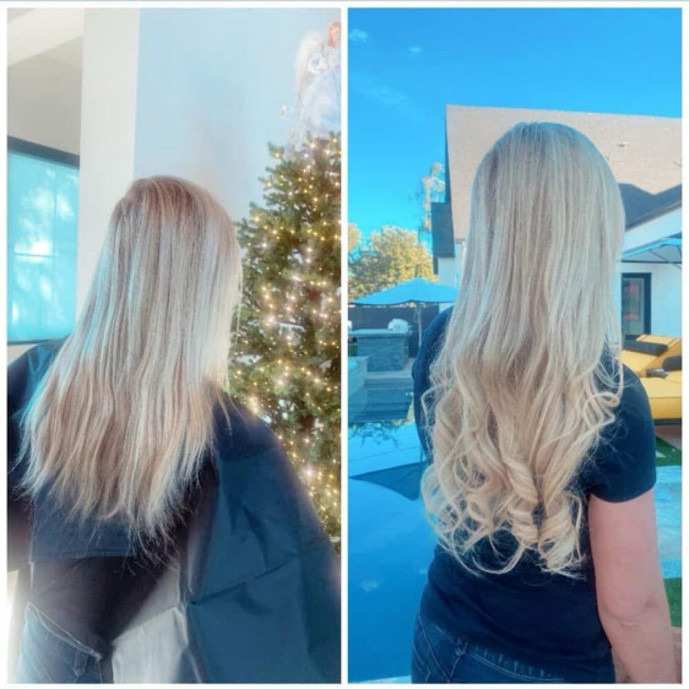 K-Tip & Weft Install Combo at Relentless Beauty Bar in Huntsville, AL