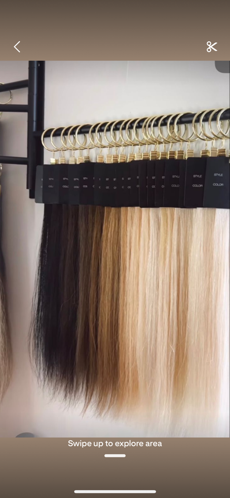 Extensions Three Rows at Salon Eden in Demotte, IN