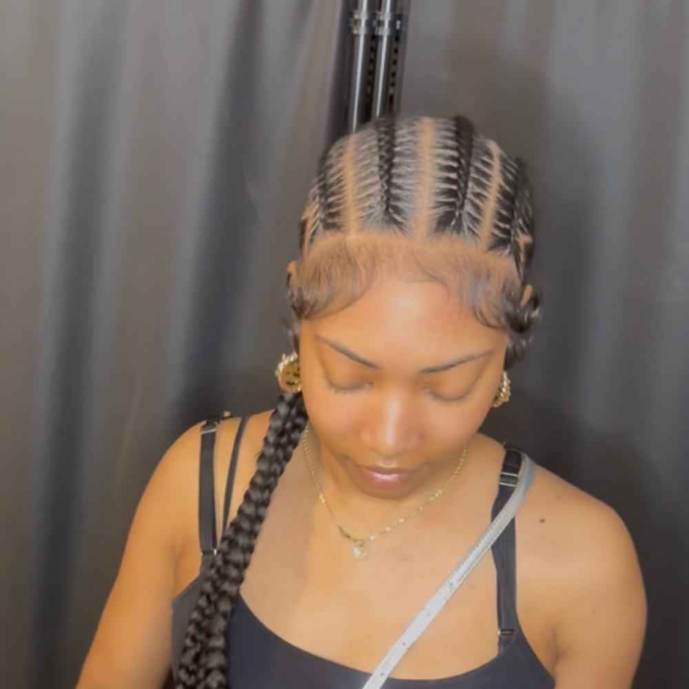 Stitch Braids🎀 STARTING PRICE at TheGoatedStylistMK in Mccormick, SC