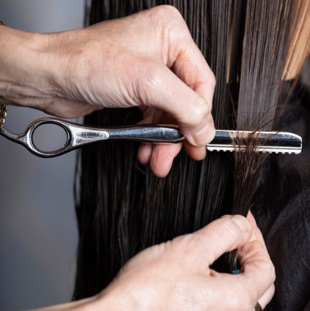 Razor Cut Add-On at Salon @ Eleven 50 in Redding, CA