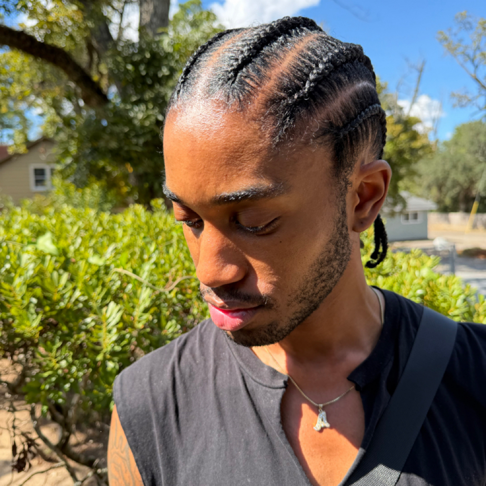 Men's Braids at Kulture Natural Hair Studio in Albany, GA
