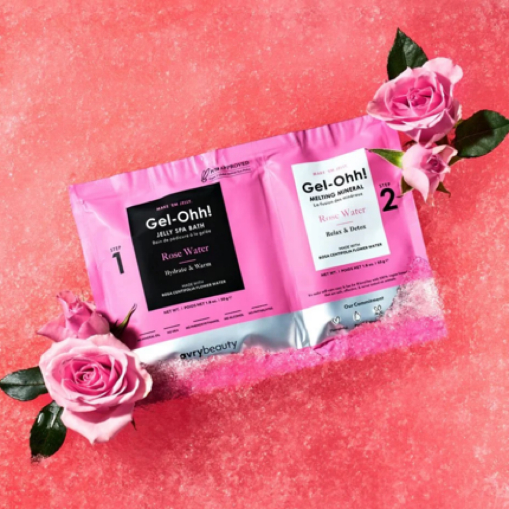 JELLY Bath 🩷 Rose Water at Polished Nail Spa in Granger, IN