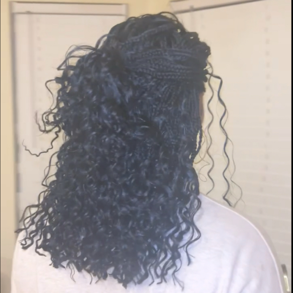Knotless Bob! at XXI Shēk Hair Co. in Kingsland, GA