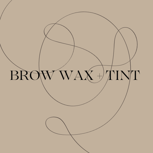 Brow Wax + Tint Combo