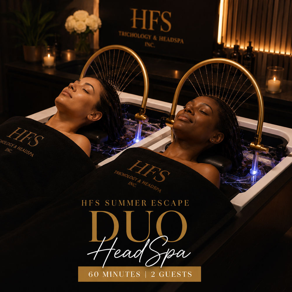 HFS Summer Escape DUO Headpa at HFS Trichology & HeadSpa Inc. in Stockton, CA