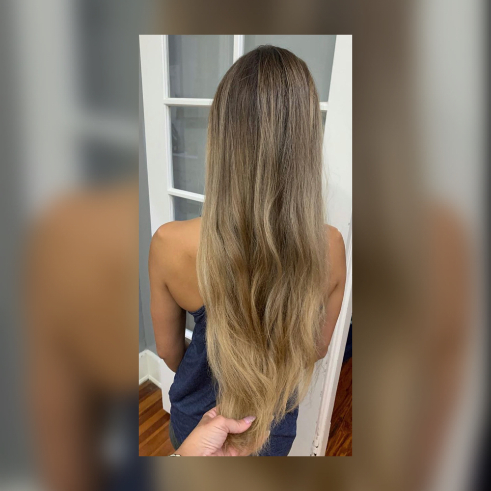 Balayage With Cut