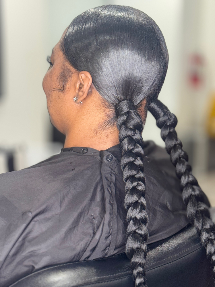 2 Indian Braids at Beauty By Tati in Kansas City, KS