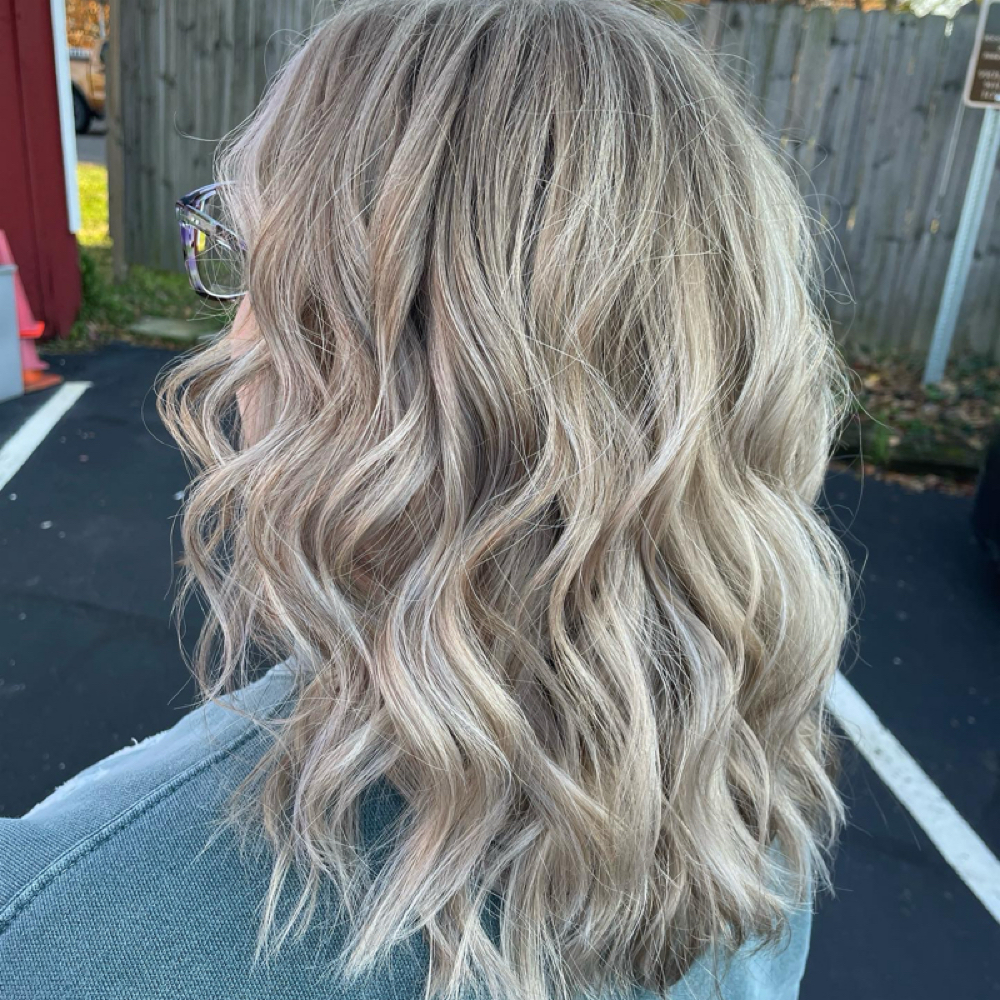Partial Highlight & Haircut at Kaeley Miko in Seville, OH