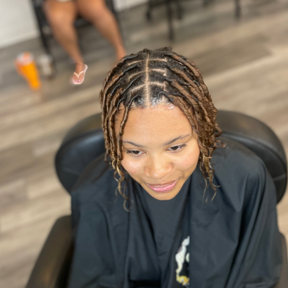 Starter Locs On Hair Past Shoulder at Locs  by queen in Cleveland, OH