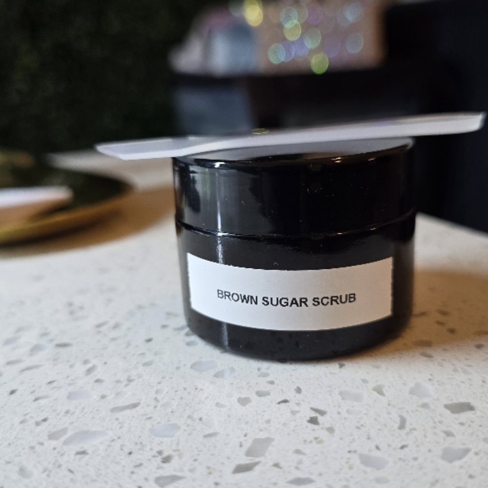 Organic Brown Sugar Scrub at M.T.B Studios in Raleigh, NC