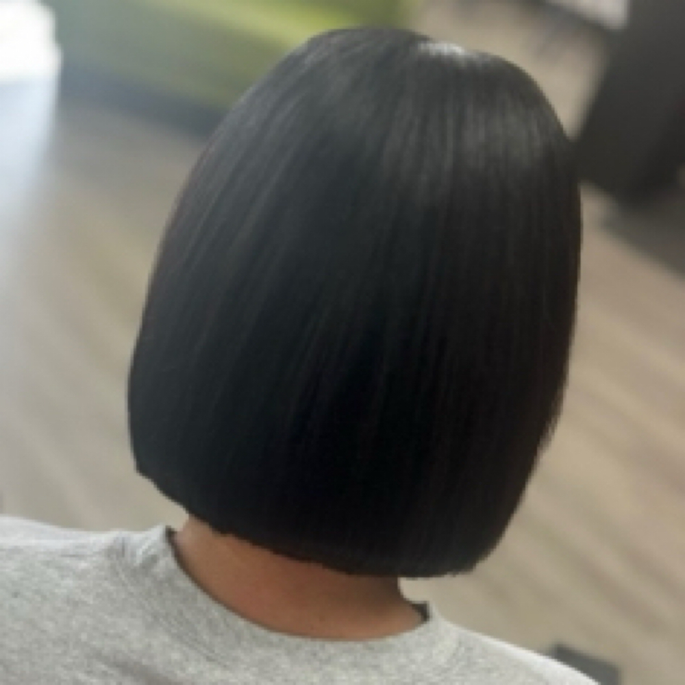 Full Quickweave w/min leave out at DA Hair Artistry in Westerville, OH