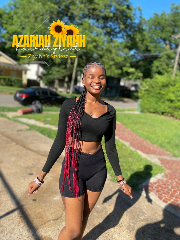 Small Freestyle Stitch Braids
