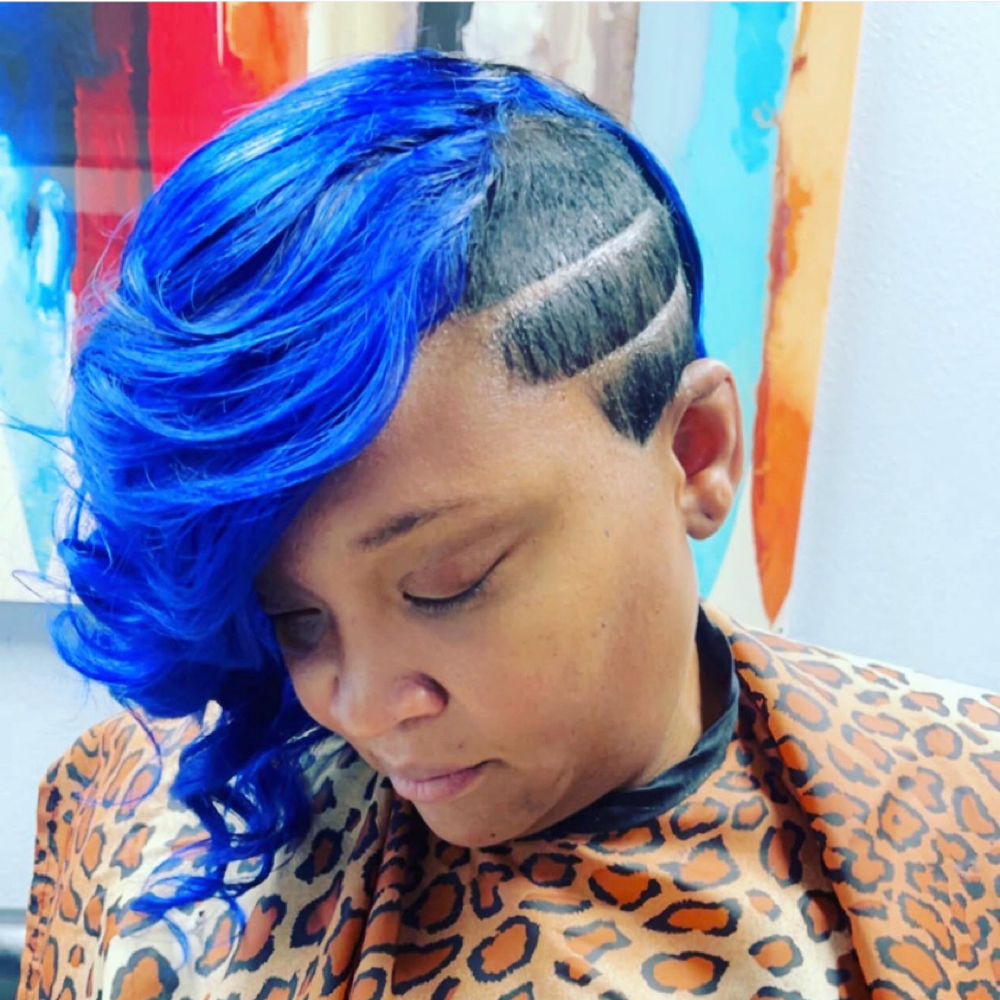 Cut, Texture and Color at Creative Impression Hair Salon in Arlington, TX