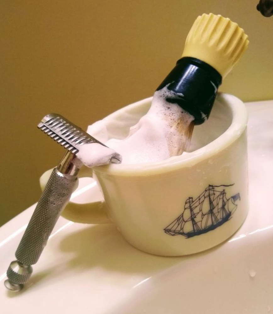 Razor Shave; Goatee