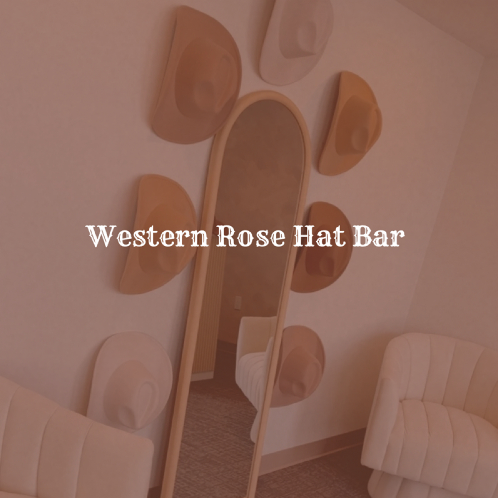 NEW Cowboy Branded Hat Bar Add Ons at Western Rose Salon in Dublin, PA