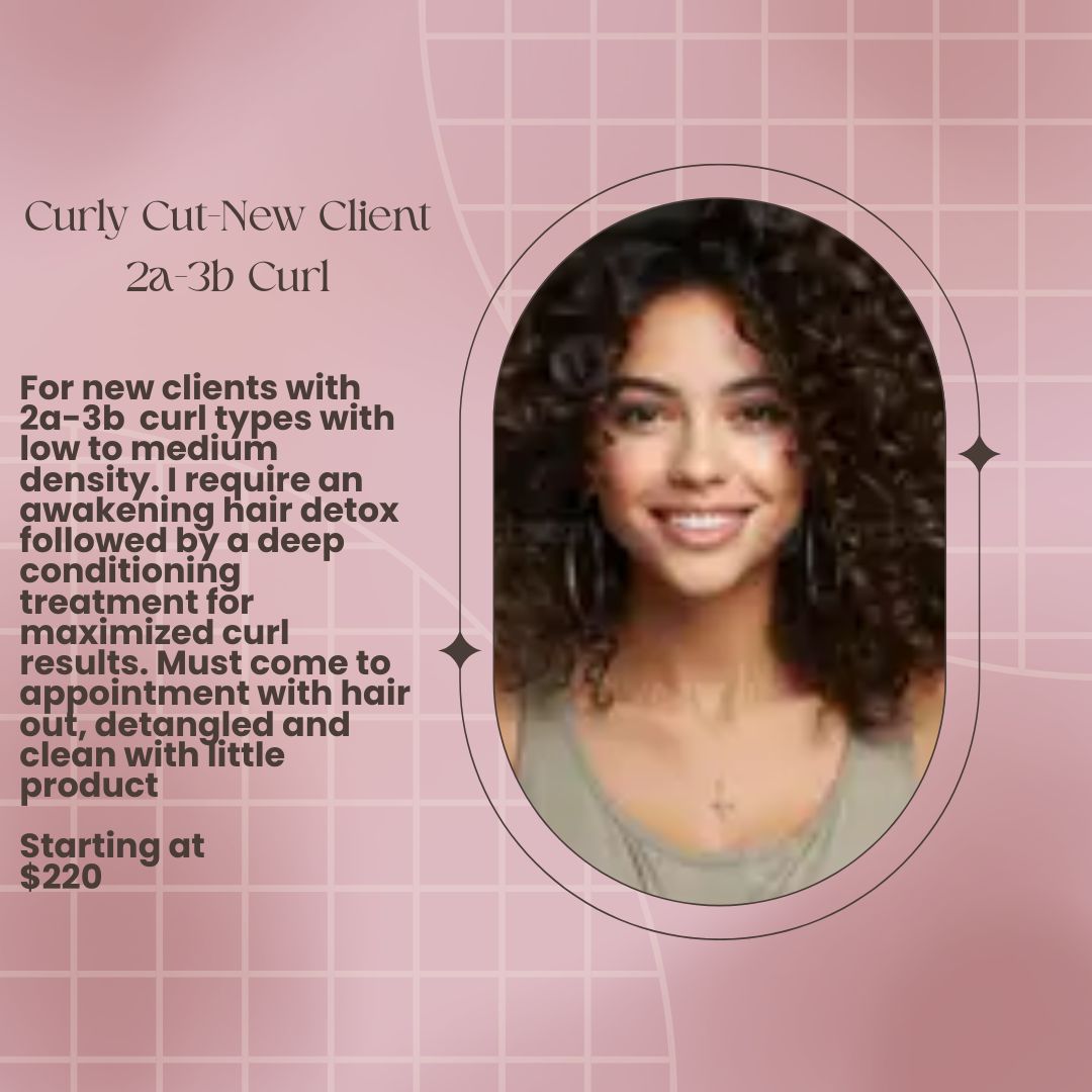 CurlyCut-New Client 2a-3b Curl Type