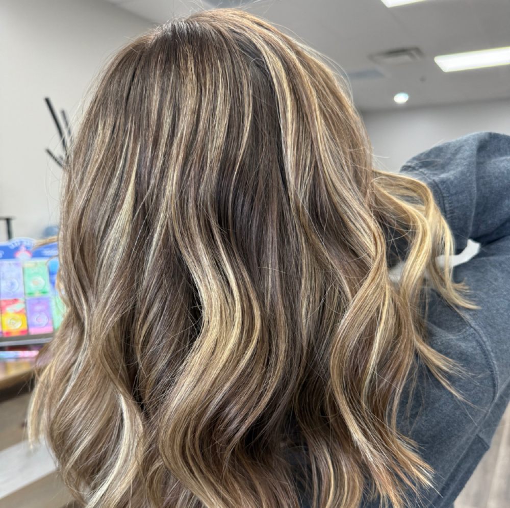 Highlight/lowlight at Studio 37 Salon in Middleville, MI