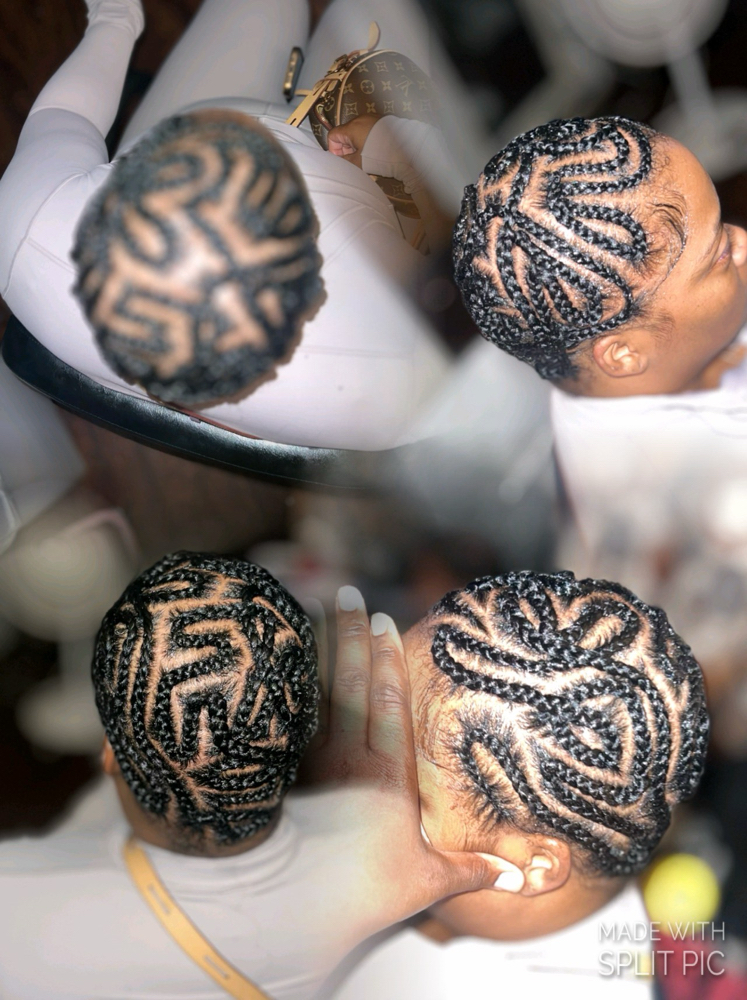 Bald Head Braid