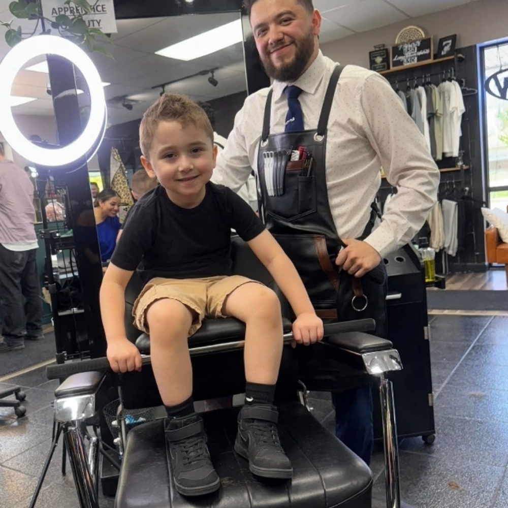 Father & Son Combo Cut at Tailored Barber Co. in Roy, UT