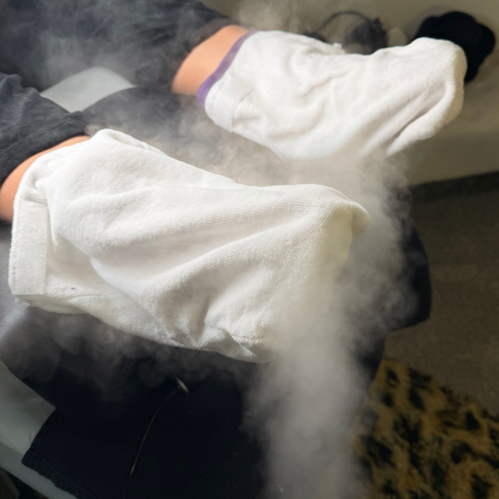 Steamed Dry Pedicure ♨️