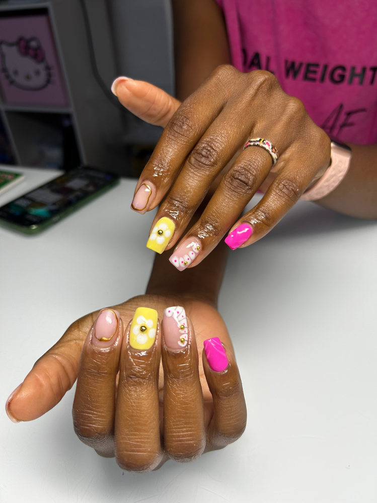 Acrylic Fill 2-3 Weeks at Nailz by Riah in Leander, TX