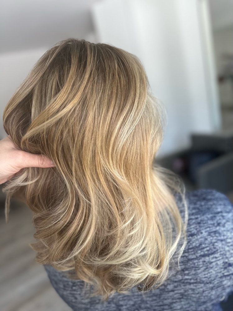 PartialBalayage/HighlightsW/haircut