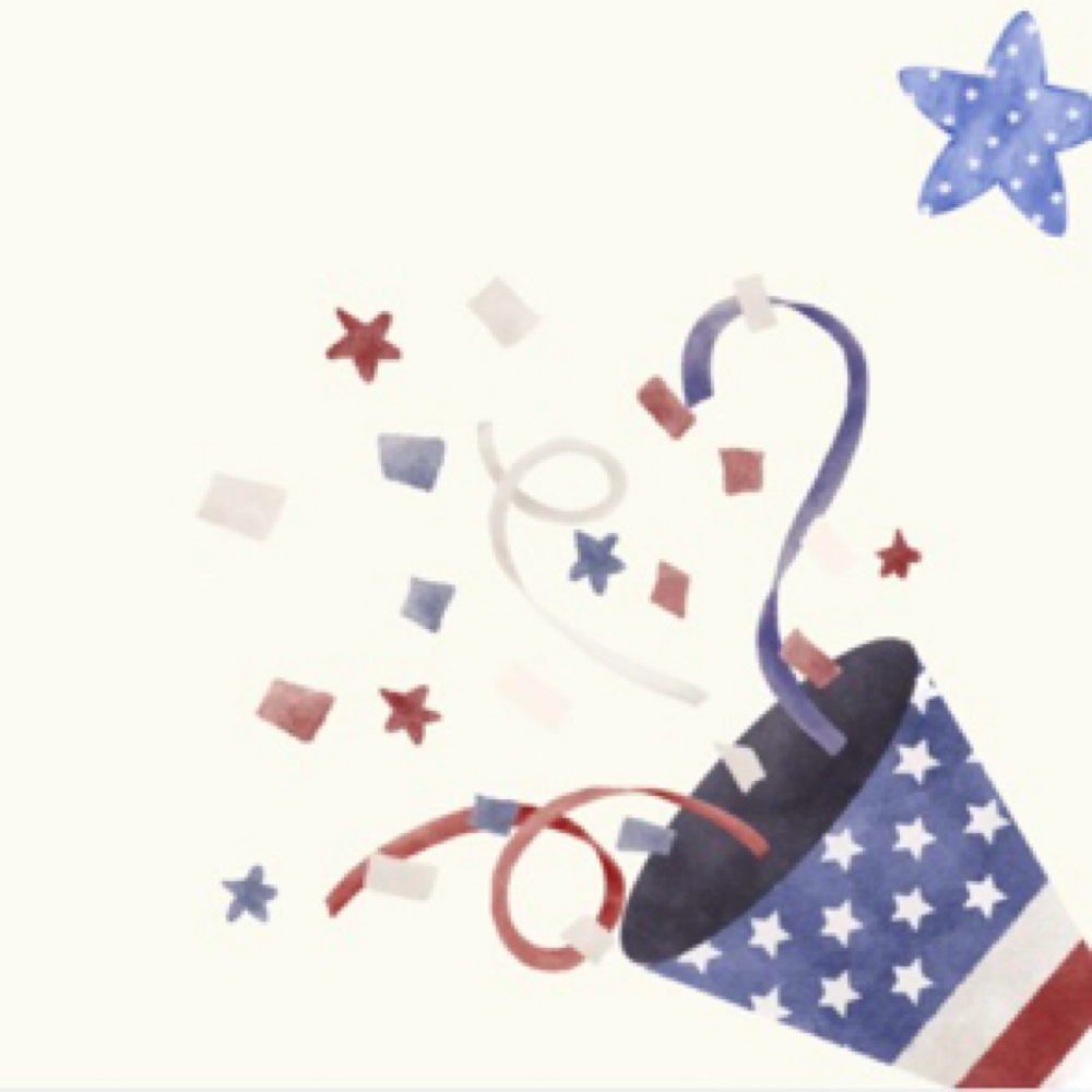 Red, White, & Blue Manicure at Bare Beauty & Co. in Montrose, MI