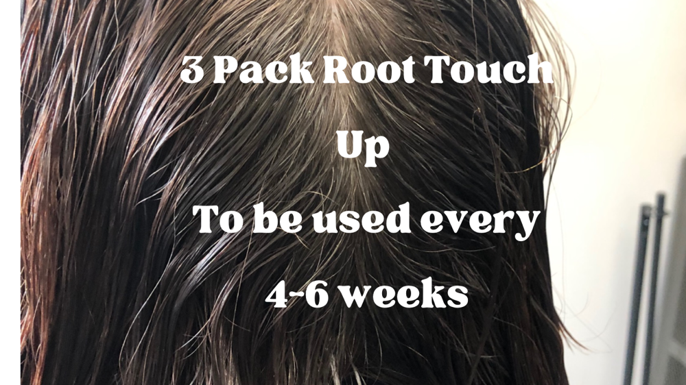 3 Pack Single Color Root Touch Up