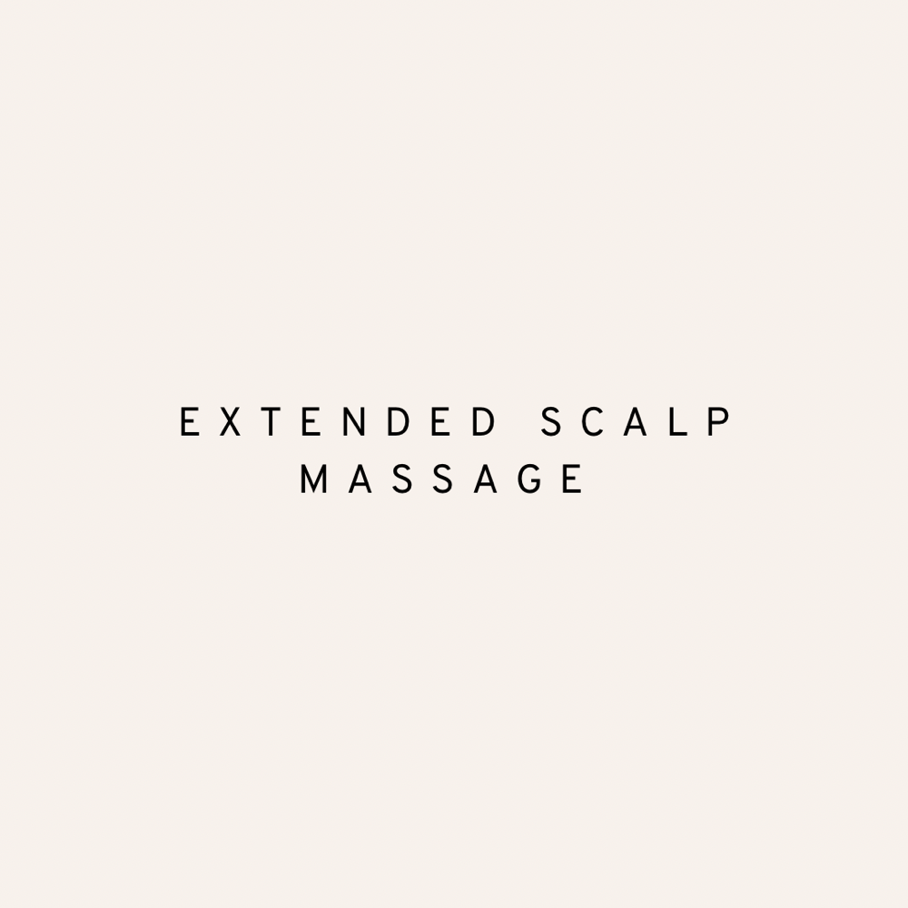 Extended Scalp Massage