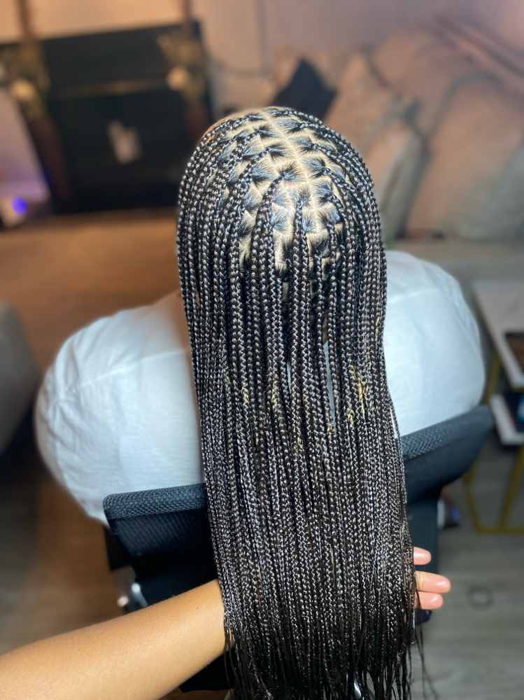 SMALL Knotless Braids