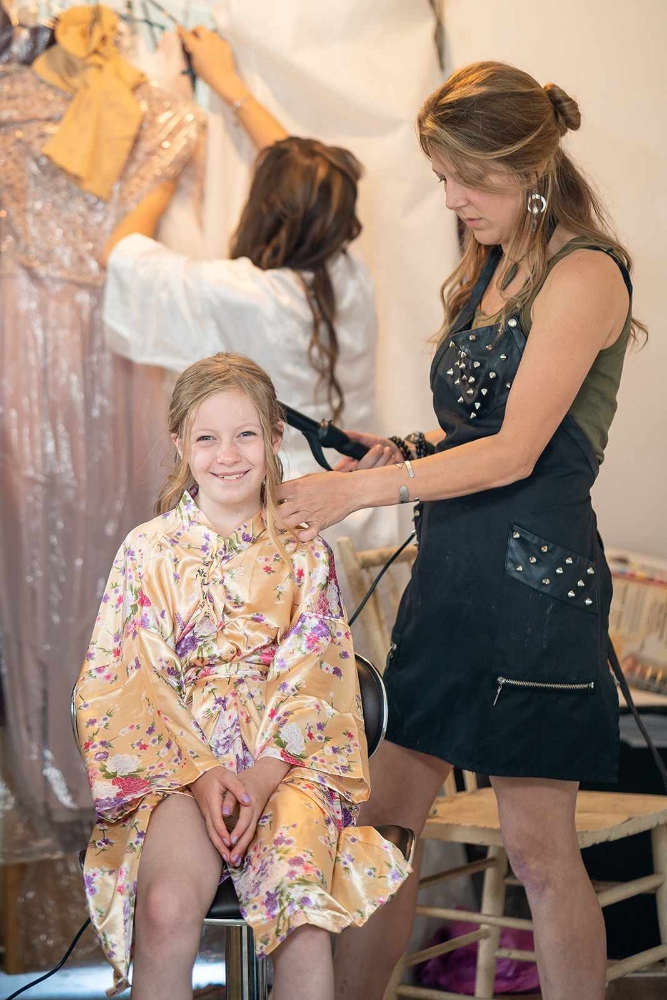 Bridal Child Updo