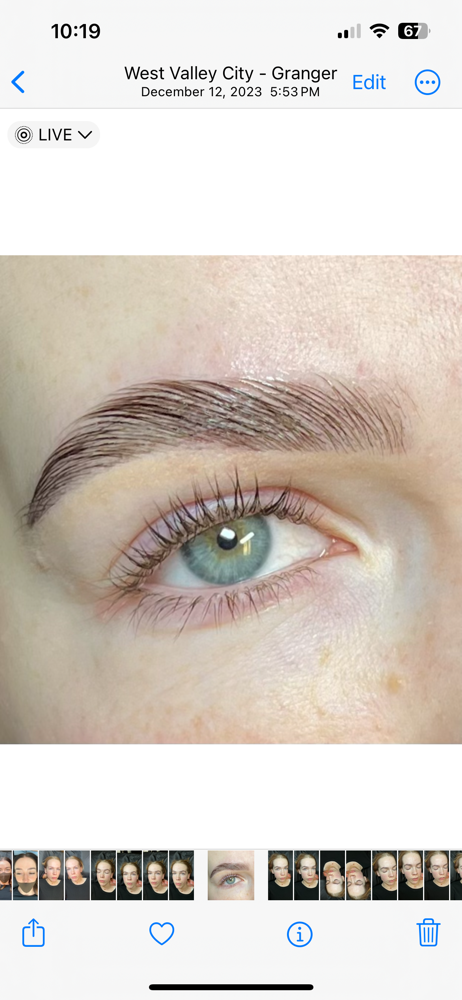 Brow Lamination Tint And Wax