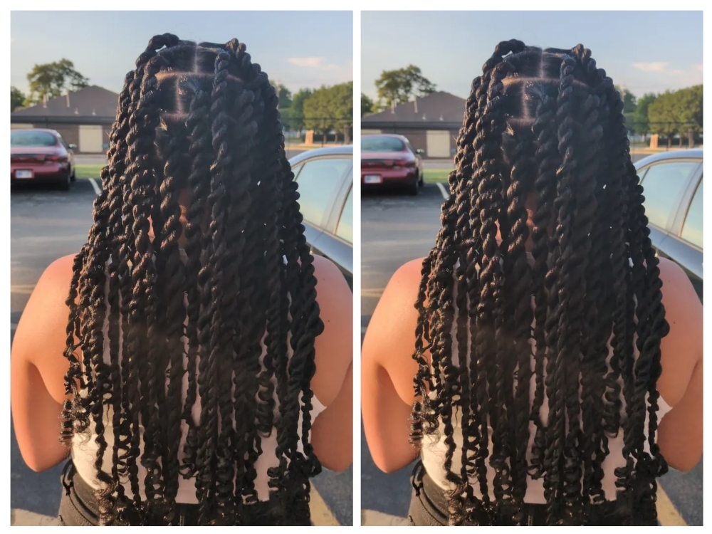 Knotless/Boho Jumbo Braids