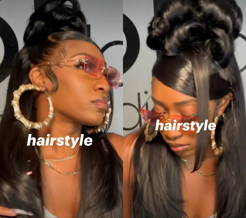 90s PIN UP HAIRSTYLE