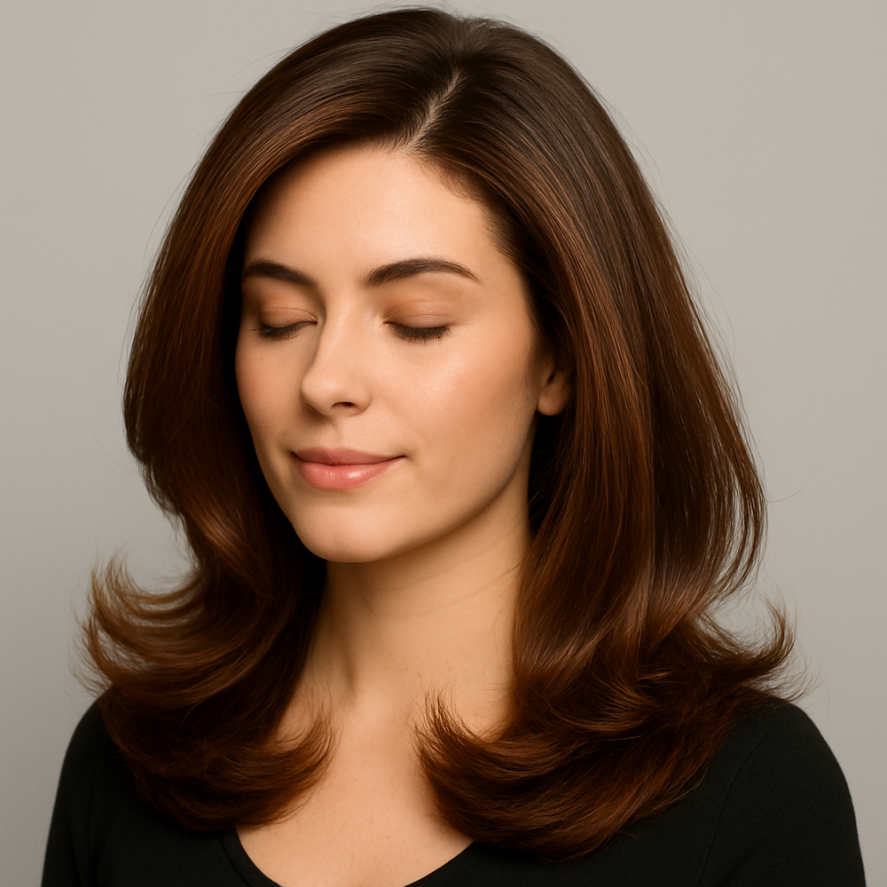 Sleek Round Brush Blowout at Sleek Lux Salon in Buford, GA