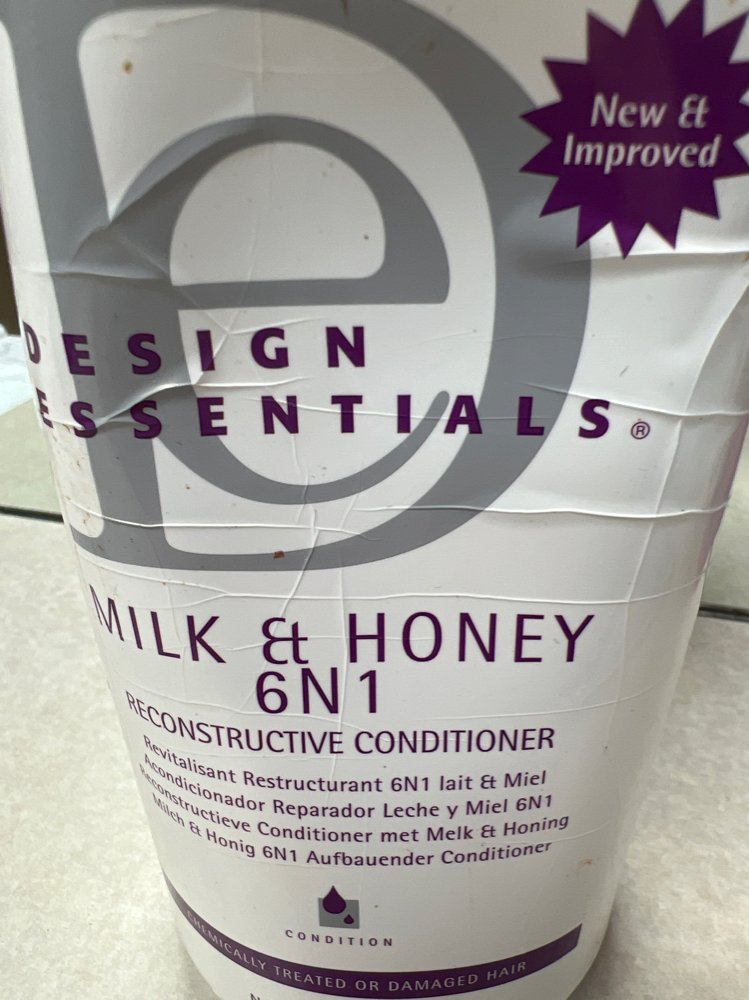 Design Essentials Milk & Honey 6N1 Reconstructive Conditioner