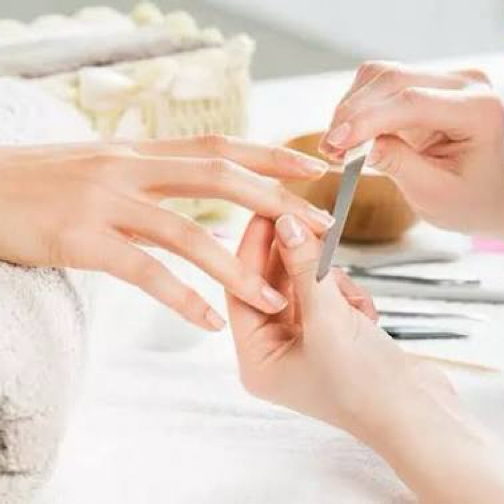 Basic Mani (No Polish) at Sasha Bales in Muskogee, OK