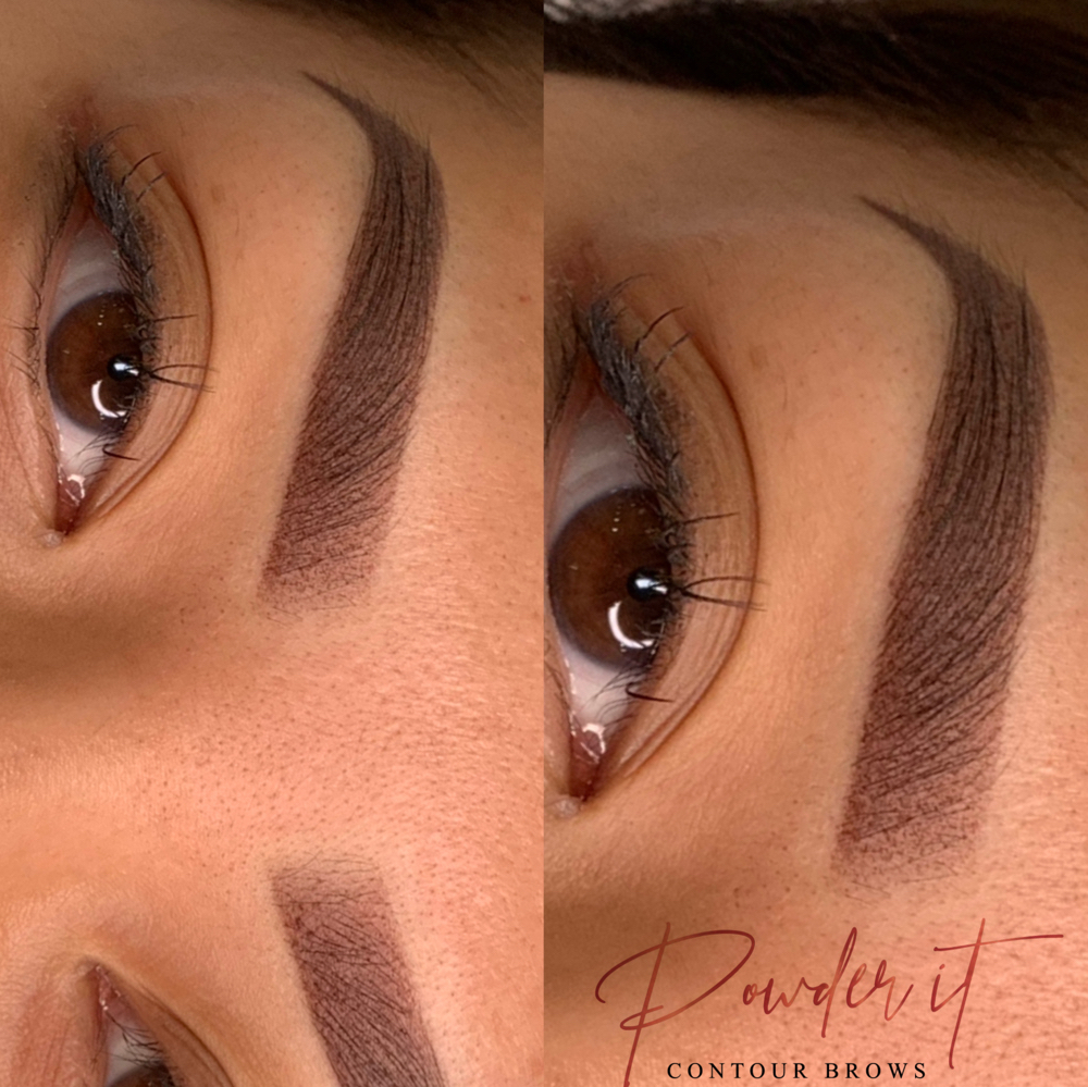 SOFT POWDERED OMBRE BROWS